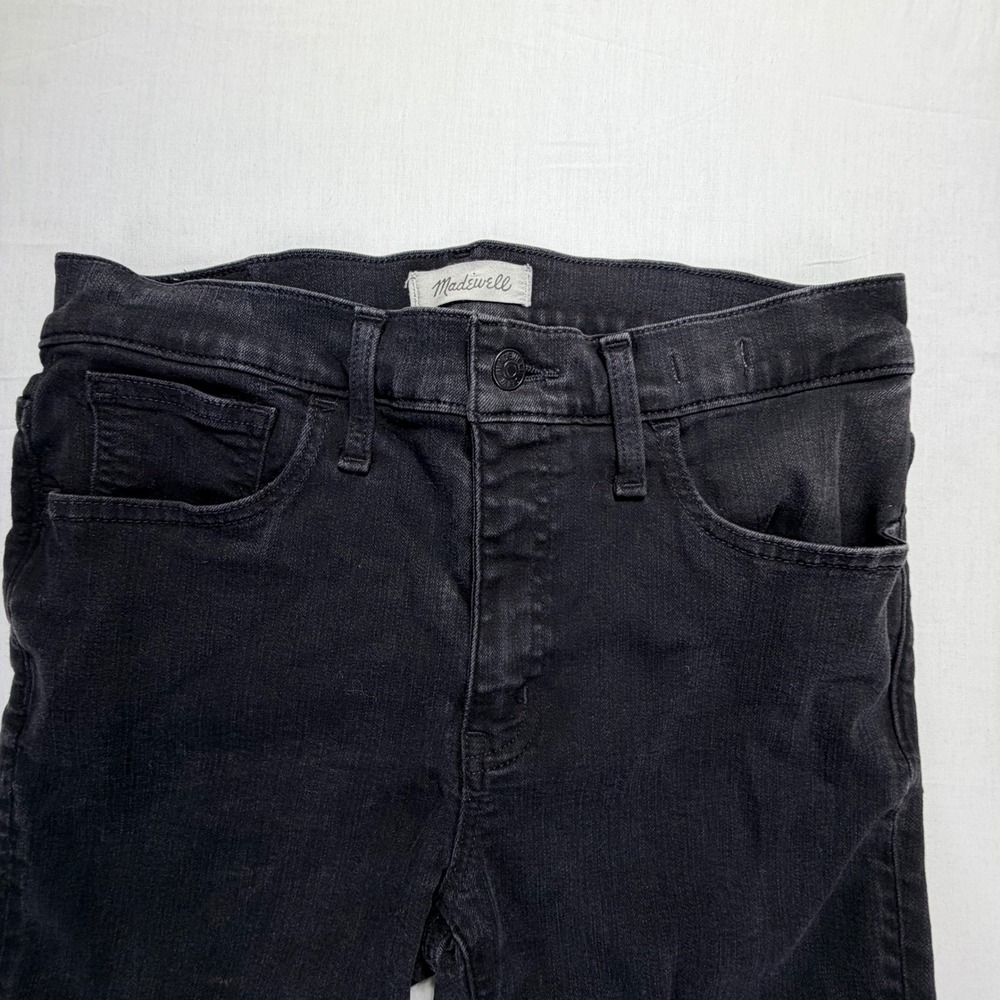 Madewell Roadtripper High Rise Black‎ Skinny Jeans Womens 29 T